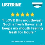 Listerine Cool Mint Antiseptic Mouthwash for Bad Breath, Plaque, and Gingivitis, thumbnail image 4 of 15