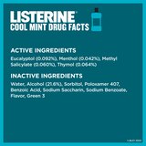 Listerine Cool Mint Antiseptic Mouthwash for Bad Breath, Plaque, and Gingivitis, thumbnail image 5 of 15