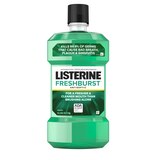 Listerine Antiseptic Mouthwash for Bad Breath, Plaque, and Gingivitis, Fresh Burst, thumbnail image 1 of 15