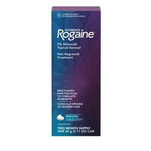 Rogaine Womens Minoxidil Hair Thinning & Loss Treatment Foam