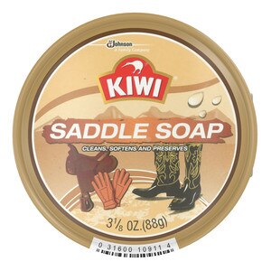 KIWI Leather Outdoor Saddle Soap, 3.125 oz