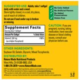 Nature Made Vitamin E 267 mg (400 IU) d-Alpha Antioxidant Support Softgels, 100 CT, thumbnail image 5 of 9