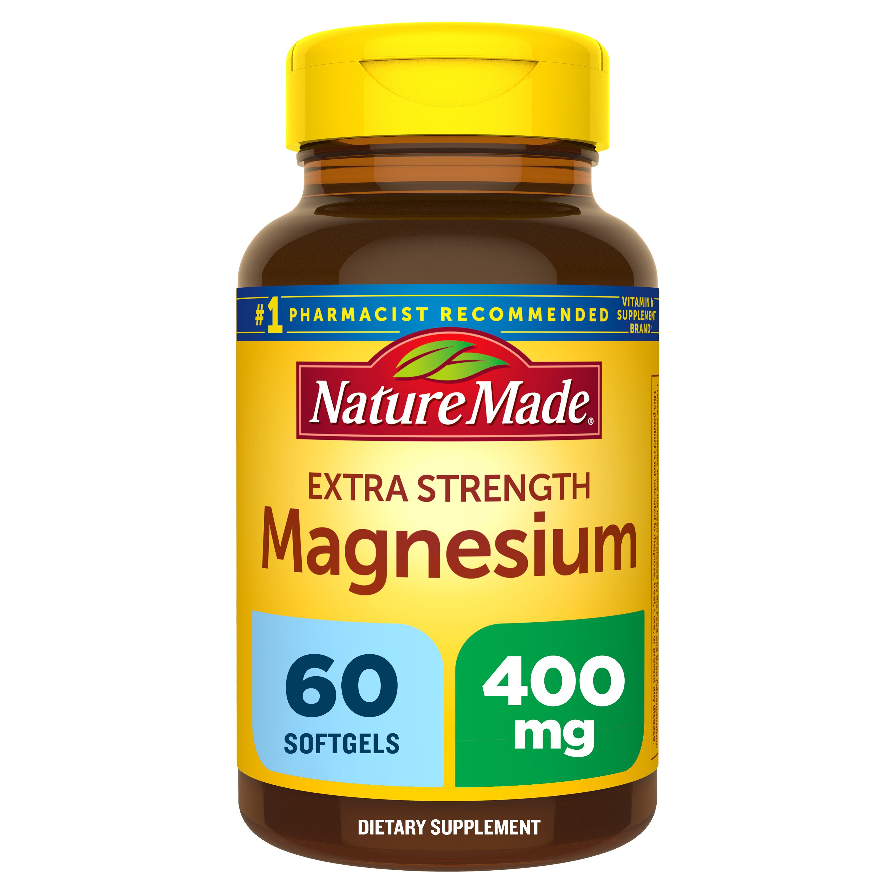 Nature Made Extra Strength Magnesium Oxide 400 mg Softgels, 60 CT