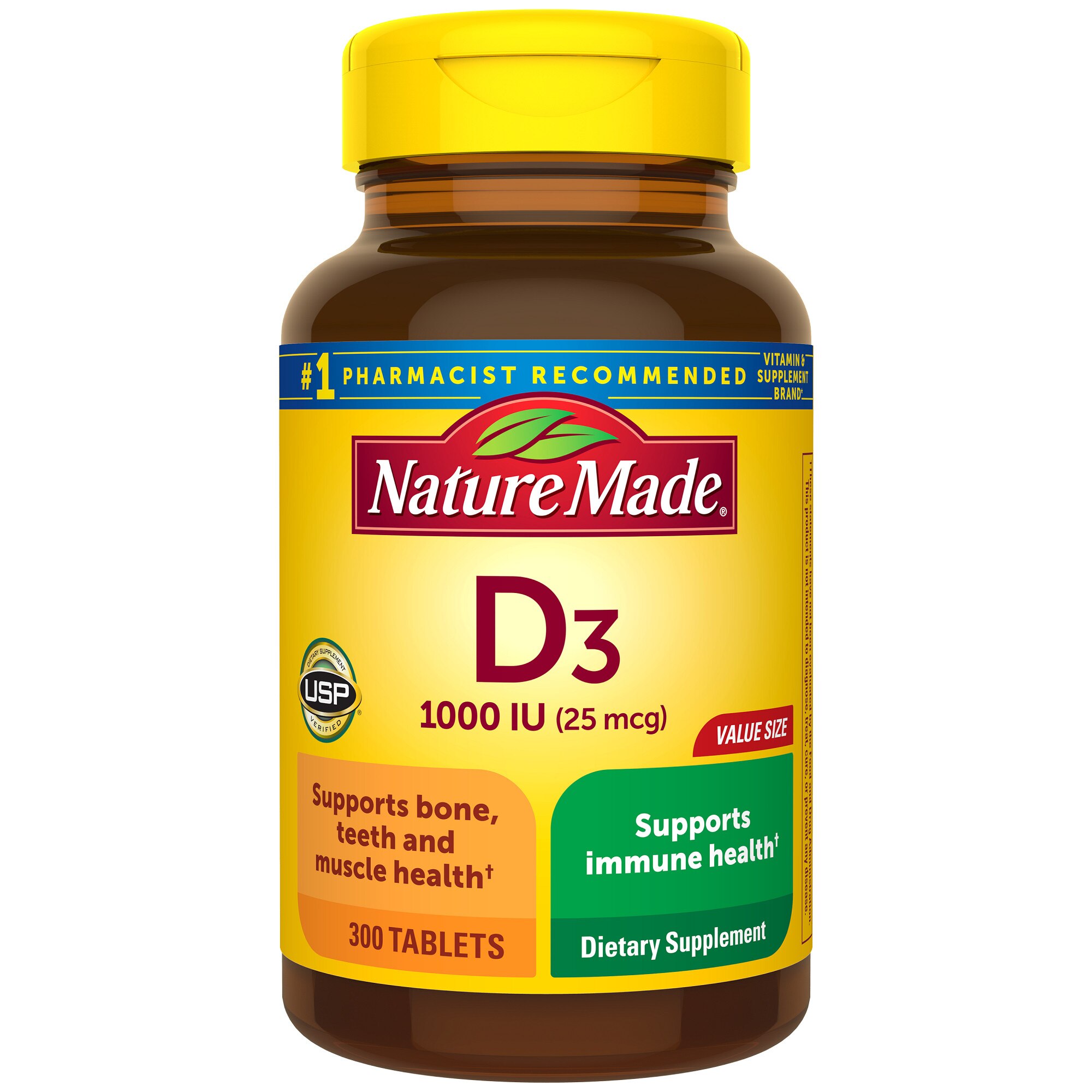 Nature Made Vitamin D Tablets 1,000 IU