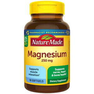 Nature Made Magnesium 250 mg Softgels, 90 CT