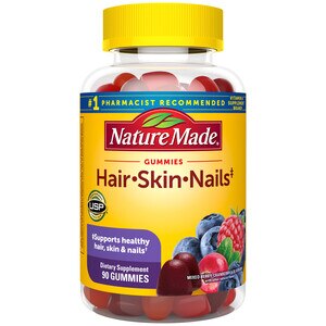 Nature Made Hair, Skin & Nails Adult Gummies, 90CT