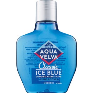 Aqua Velva Classic Cooling After Shave, Ice Blue, 3.5 OZ