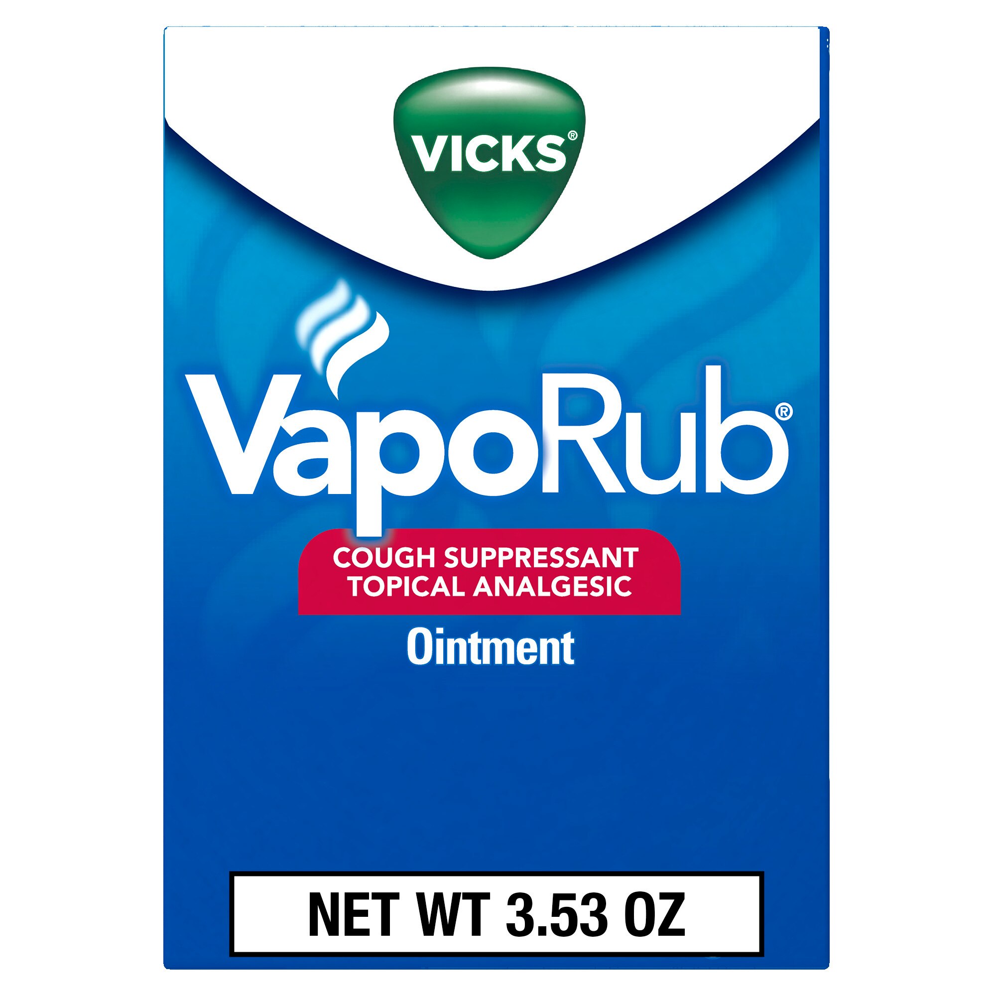 Vicks VapoRub Cough Suppressant Topical Analgesic Ointment