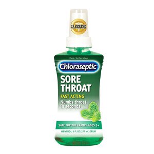 Chloraseptic Sore Throat Spray, Menthol, 6 OZ
