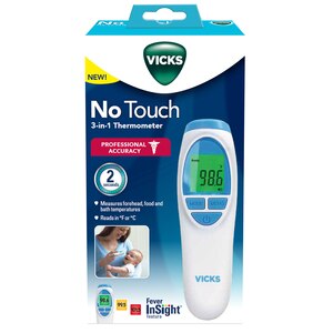 VICKS No Touch 3-In-1 Thermometer