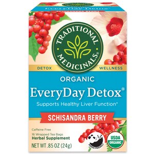 Traditional Medicinals Every Day Detox All Natural Herbal Tea, 16 ct, 0.85 oz