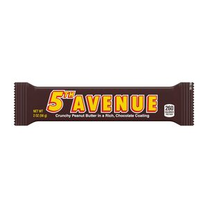 5th Avenue Crunchy Peanut Butter, Rich Chocolate Coating, 2 oz