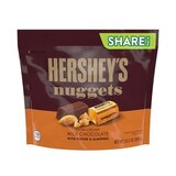 Hesrshey's Nuggets Extra Creamy Milk Chocolate, Toffee and Almonds Candy Bars, Individually Wrapped, 10.2 oz, thumbnail image 1 of 5