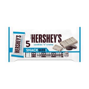 Hershey's Cookies 'N' Creme Snack Size Candy, 5 ct, 0.45 oz