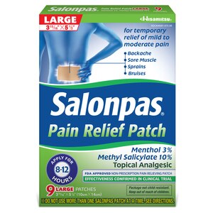 Salonpas Pain Relief Patches, 9 CT