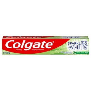 Colgate Sparkling White Whitening Toothpaste, Mint Zing - 2.5 OZ