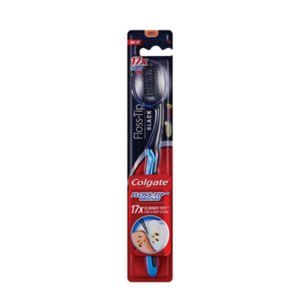 Colgate Floss-Tip Bristles Toothbrush, Soft Bristle, 1 CT