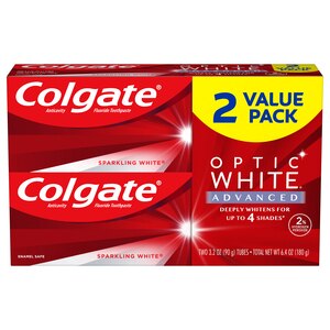 Colgate Optic White Advanced Teeth Whitening Toothpaste