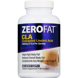 ZeroFat CLA Conjugated Linoleic Acid Softgels