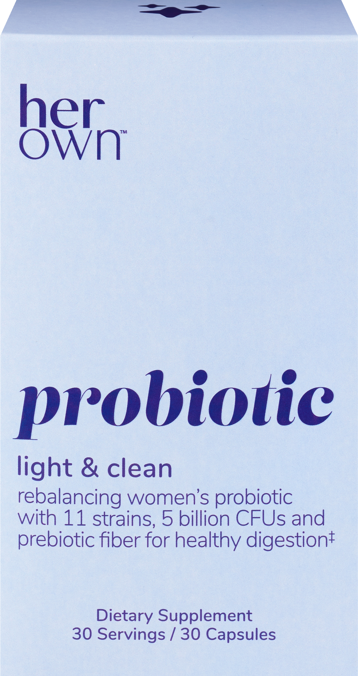 Her Own Probiotic Capsules, 30 CT