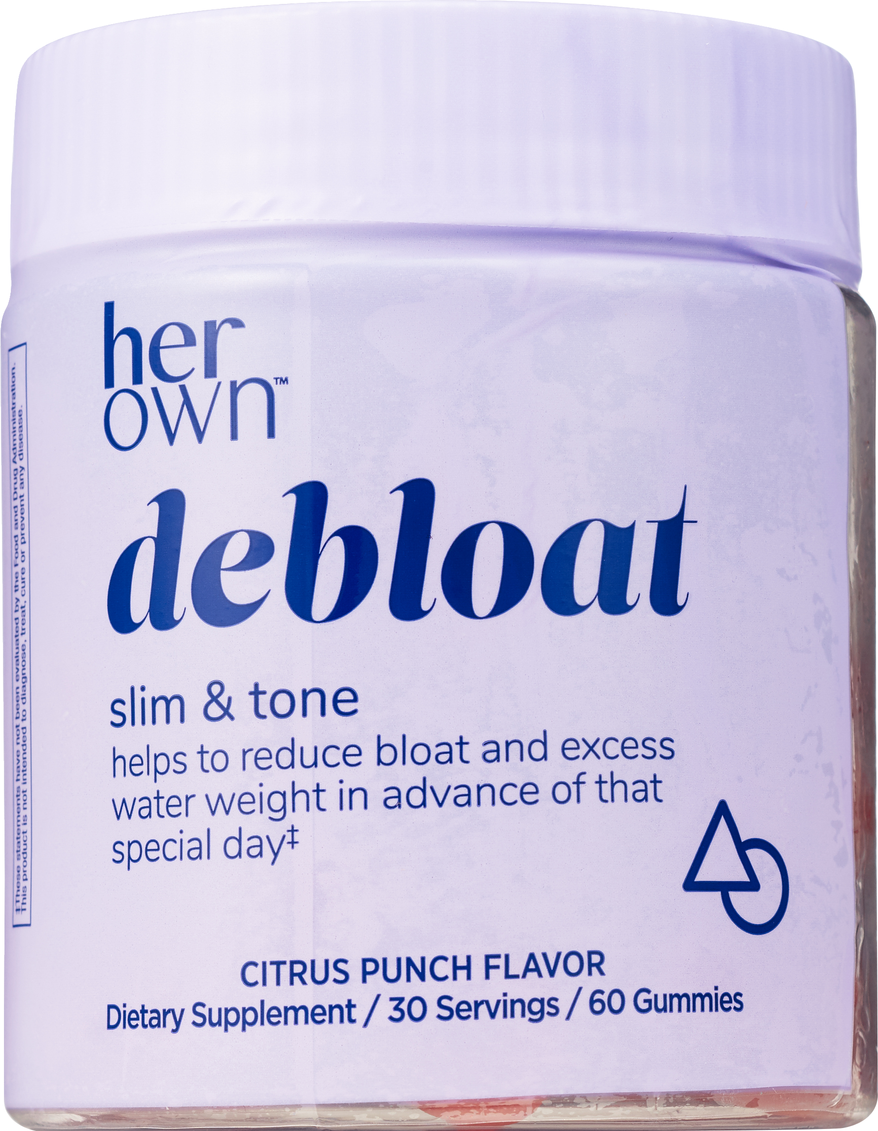 Her Own Debloat Gummies, 60 CT