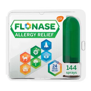 Flonase Non-Drowsy 24HR Allergy Relief Spray, 50mcg Flucticasone Propionate