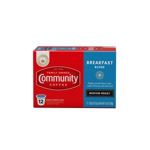 Community Coffee Breakfast Blend Single-Serve Cups, 12 ct, 4.5 oz