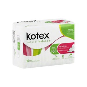 Kotex Ultra Thin Pads Long With Wings Unscented