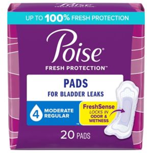 Poise Incontinence Pads Moderate Absorbency