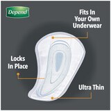 Depend Incontinence Shields for Men, Light Absorbency, thumbnail image 2 of 8