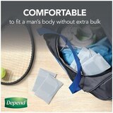 Depend Incontinence Shields for Men, Light Absorbency, thumbnail image 3 of 8