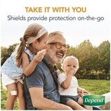 Depend Incontinence Shields for Men, Light Absorbency, thumbnail image 5 of 8