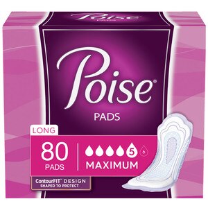 Poise Incontinence Pads Maximum Absorbency