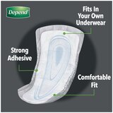 Depend Incontinence Guards for Men, Maximum Absorbency, 84 Count, thumbnail image 2 of 8