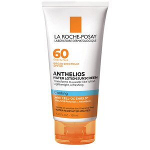 La Roche-Posay Anthelios Cooling Water-Lotion Sunscreen, SPF 60, 5 OZ