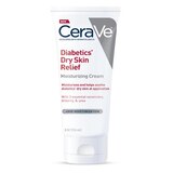 CeraVe Diabetics Dry Skin Relief Moisturizing Cream, 48 Hour Hydration, 8 OZ, thumbnail image 2 of 10
