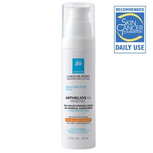 La Roche-Posay Anthelios Mineral Sunscreen Moisturizer SPF 30 + Hyaluronic Acid, 1.7 OZ