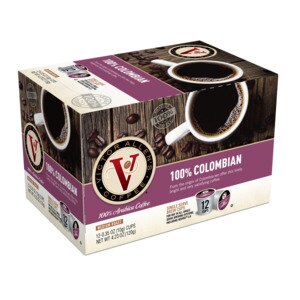 Victor Allen's 100% Colombian Coffee, Medium Roast, Single Serve Brew Cups