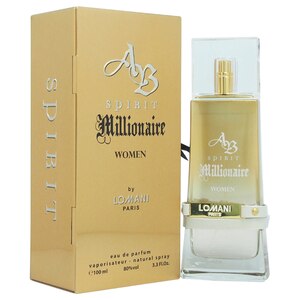 AB Spirit Millionaire by Lomani for Women - 3.3 oz EDP Spray