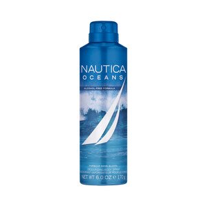 Nautica Oceans Body Spray, 6 OZ