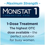 MONISTAT 1-Dose Yeast Infection Treatment, 1 Ovule Insert & External Itch Cream, thumbnail image 3 of 7