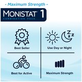 MONISTAT 1-Dose Yeast Infection Treatment, 1 Ovule Insert & External Itch Cream, thumbnail image 5 of 7