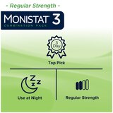 MONISTAT 3-Dose Yeast Infection Treatment, 3 Suppository Inserts & External Itch Cream, thumbnail image 5 of 7