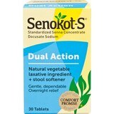 Senokot-S Dual-Action Laxative and Stool Softner Tablets, thumbnail image 1 of 4