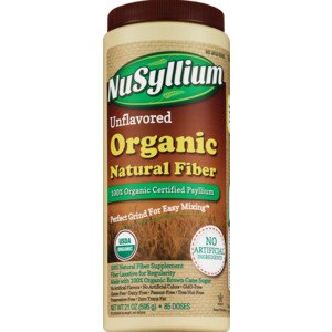 NuSyllium Unflavored Organic Natural Fiber, 21 OZ