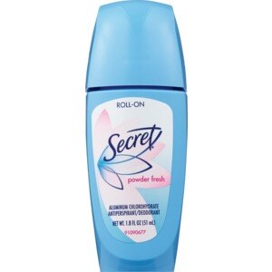 Secret Antiperspirant Roll-on, Powder Fresh, 1.8 OZ