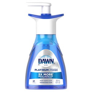 Dawn Ultra Platinum Erasing Dish Foam Fresh Rapids, 10.14 OZ