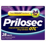 Prilosec OTC Omeprazole 20mg Delayed-Release Acid Reducer for Frequent Heartburn Tablets, thumbnail image 1 of 9