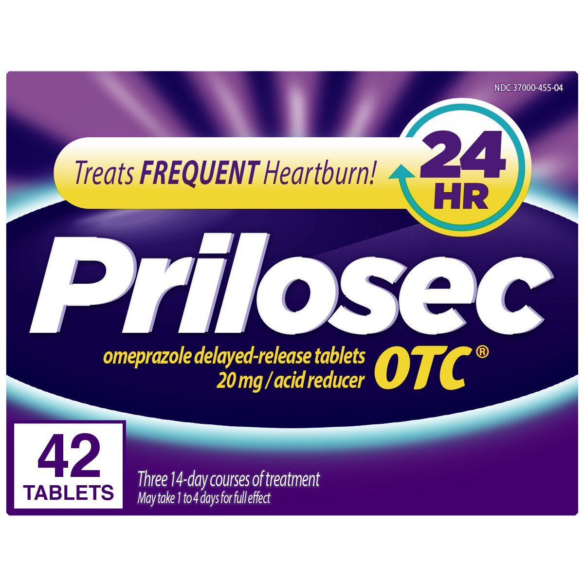 Prilosec OTC Omeprazole 20mg Delayed-Release Acid Reducer for Frequent Heartburn Tablets