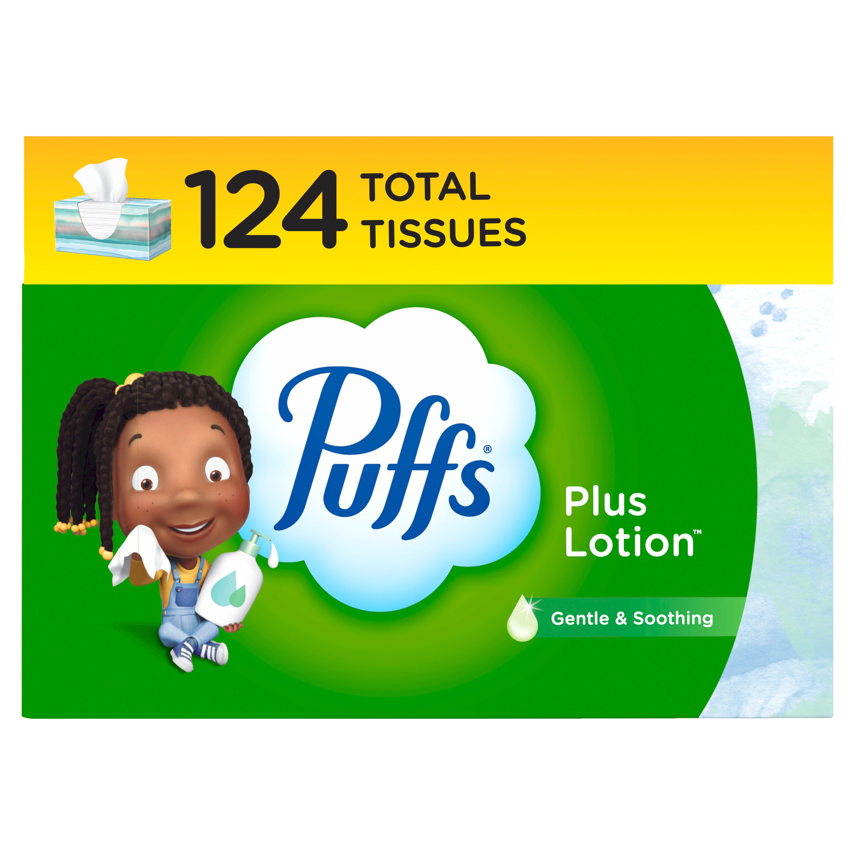 Puffs Plus Lotion Facial Tissues